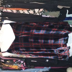 Torrid velour swing tank